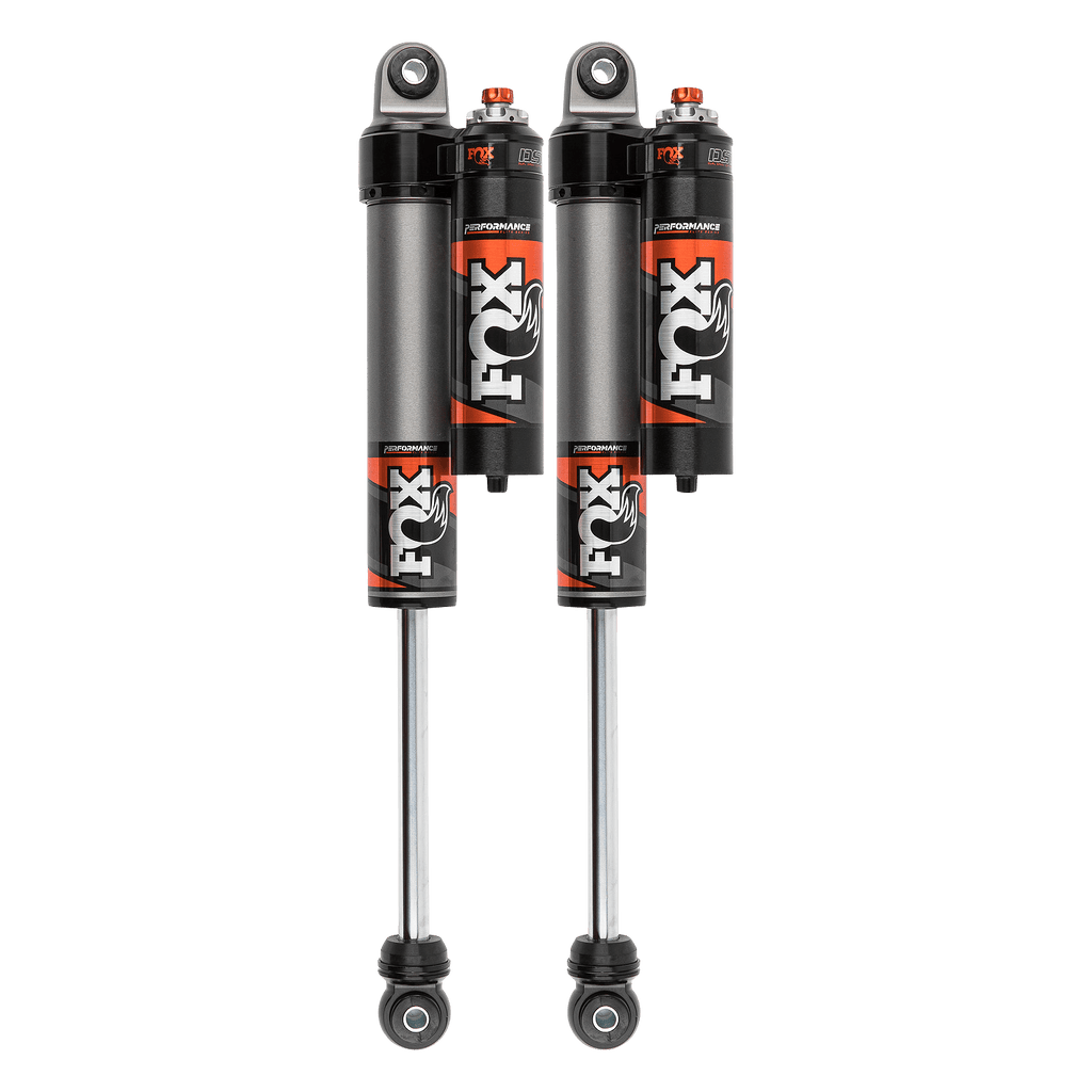 2020-2024 Jeep Gladiator Rear Performance Elite 2.5 Piggback 2-3 Inch Lift Dual Speed Compression Adjuster Fox Offroad Shocks FOX88326074