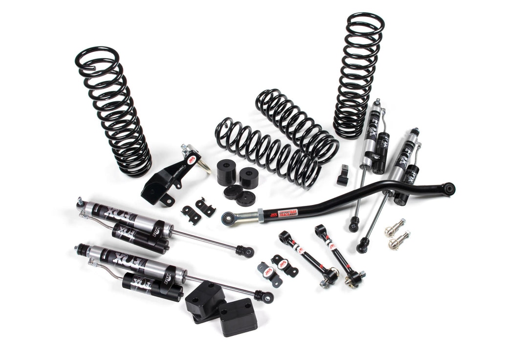 2007-2018 Jeep Wrangler JK J-Venture 4 Door 3.5 Inch Lift Kit w/ Fox Adventure Series Shocks JSPEC JSPEC100KFA