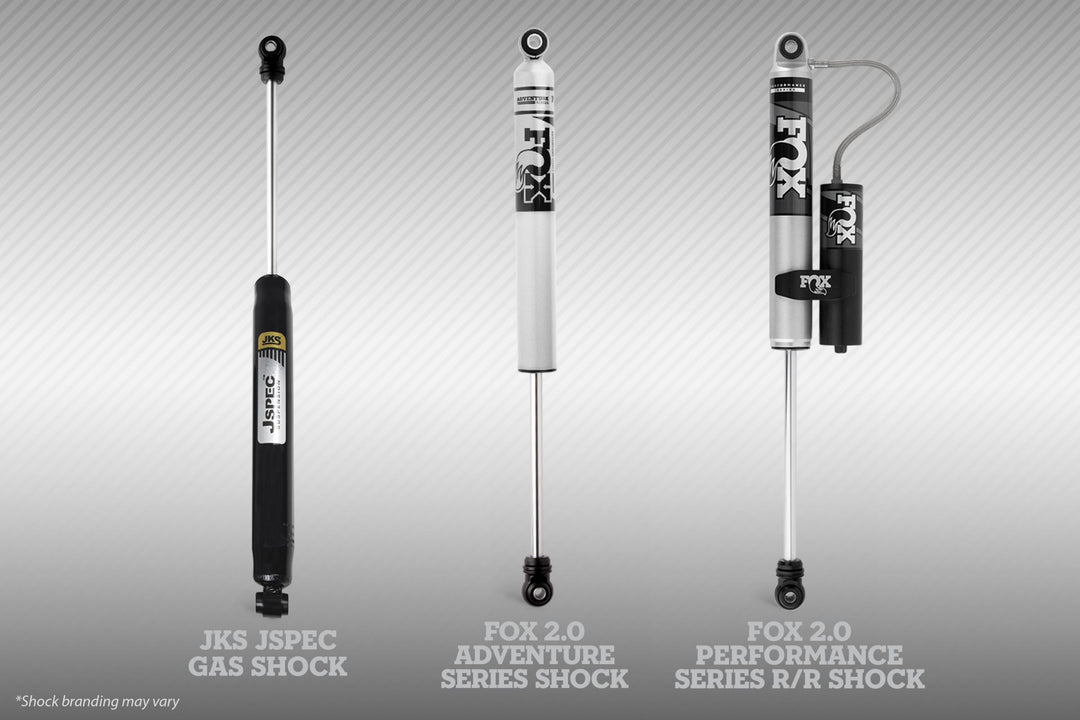 2007-2018 Jeep Wrangler JK J-Venture 2 Door 3.5 Inch Lift Kit w/ Fox Adventure Series Shocks JSPEC JSPEC101KFA