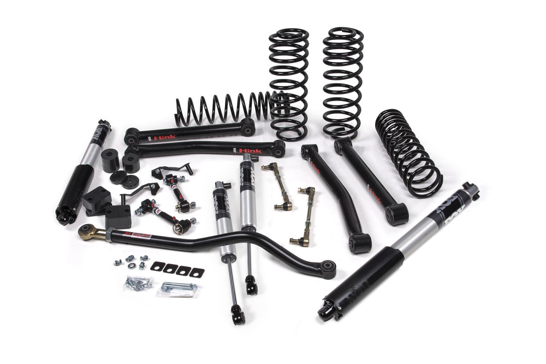 2018-2024 Jeep Wrangler JL J-Konnect 2.5 Inch Lift Kit 4 Door w/Fox 2.5 Performance Series Shocks Standard Rate Coils JSPEC JSPEC121PS