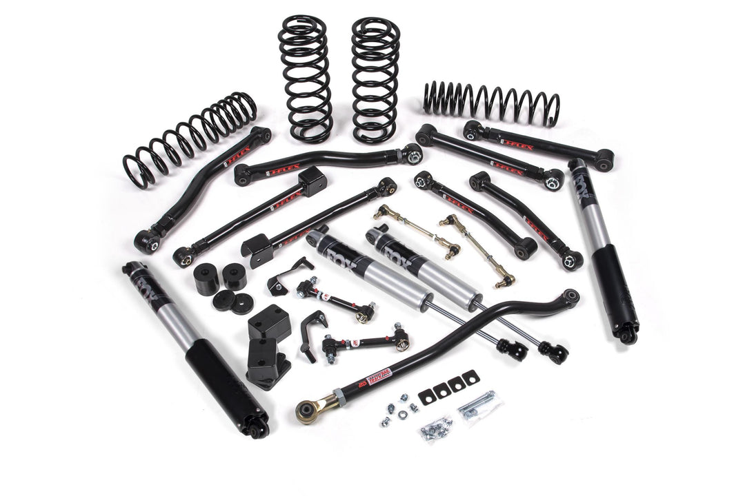 2018-2024 Jeep Wrangler JL J-Krawl 2.5 Inch Lift Kit 4 Door w/Fox 2.5 Performance Shocks Standard Rate Coils JSPEC JSPEC125PS