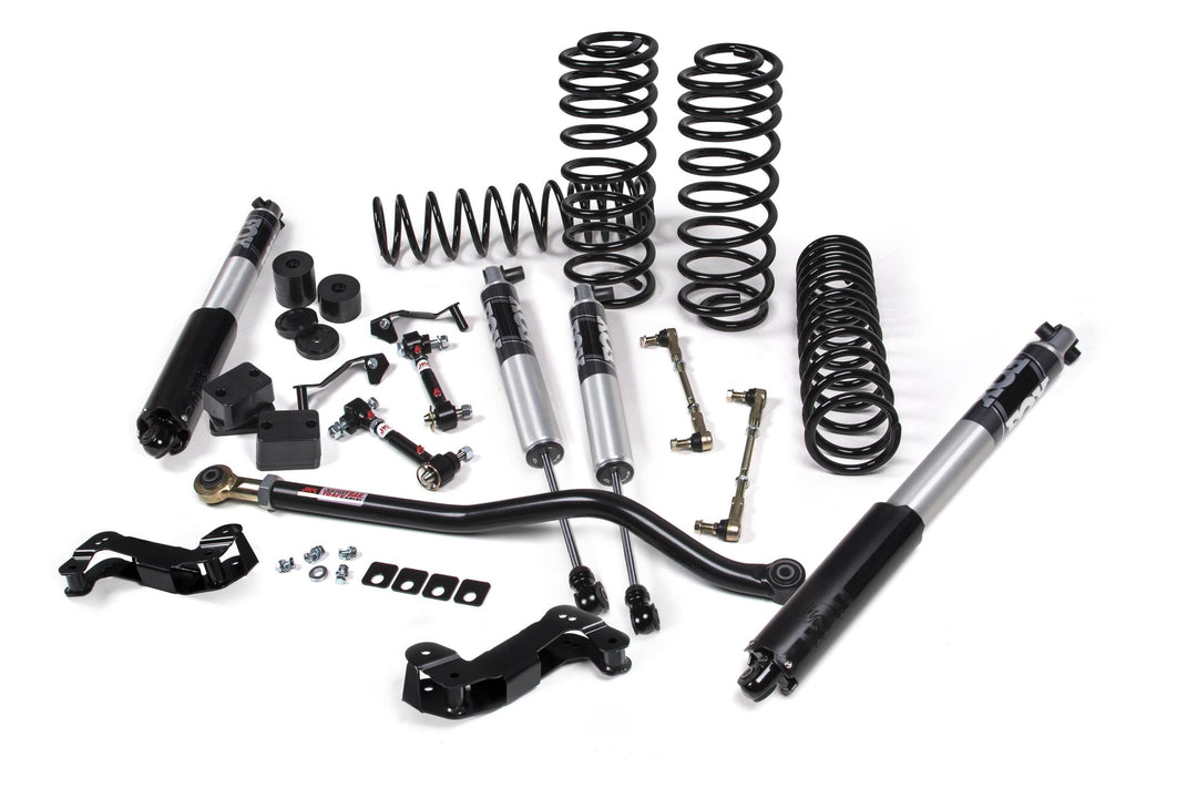 2018-2024 Jeep Wrangler JL J-Kontrol 3 Inch Lift Kit 2 Door w/Fox 2.5 Performance Series Shocks Standard Rate Coils JSPEC JSPEC134PS