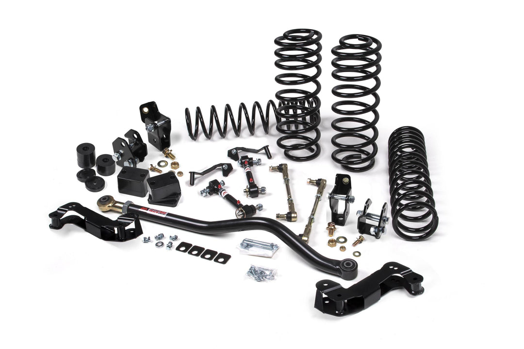 2018-2024 Jeep Wrangler JL J-Kontrol 2.5 Inch Lift Kit 4 Door w/Shock Extension Brackets Standard Rate Coils JSPEC JSPEC137KNS