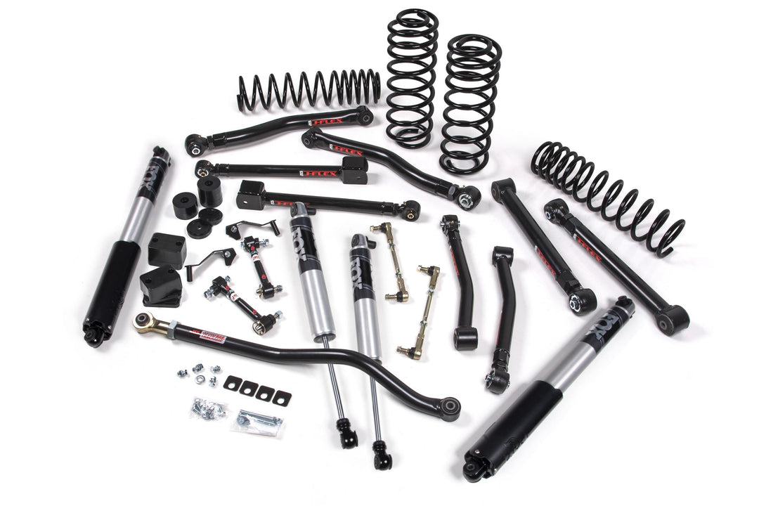 2018-2024 Jeep Wrangler JL J-Krawl 3 Inch Lift Kit 2 Door w/Fox 2.5 Performance Shocks Standard Rate Coils JSPEC JSPEC147PS