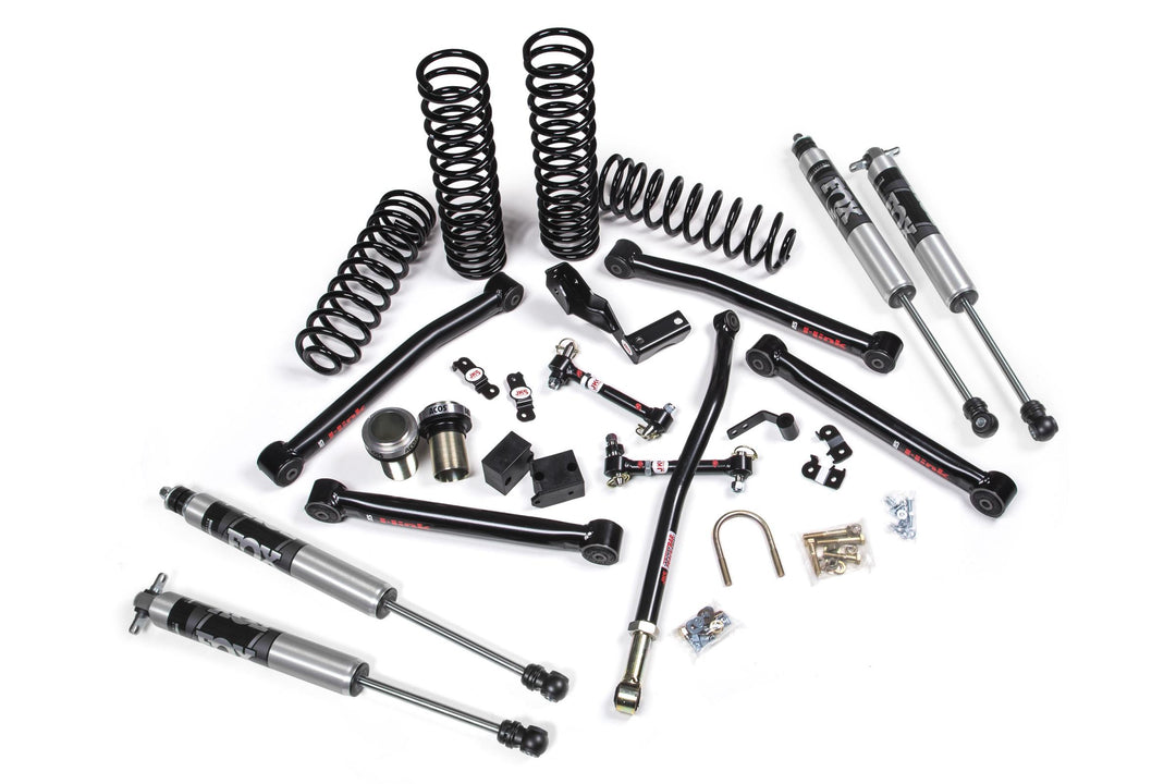 07-18 Jeep Wrangler JK J-Lander 3.5 Inch 4 Door w/Fox 2.0 Performance Series Shocks JSPEC JSPEC154KFP