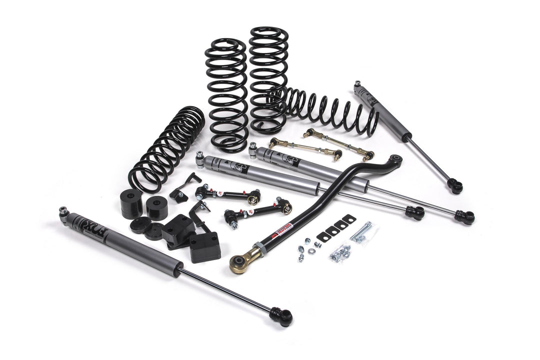 21-24 Jeep Wrangler JL 4xe 4 Door 2 Inch J-Venture Suspension Lift Kit Fox 2.0 Adv Series Shocks JSPEC JSPEC172KFA