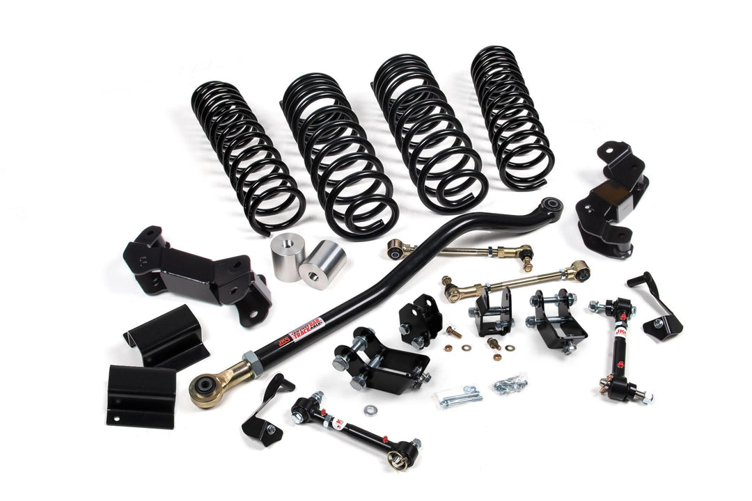 2020-2023 Jeep Gladiator JT 4WD 3-3.5 Inch J-Kontrol Suspension Lift Kit 1.5-2 Inch Rear non-Mohave w/ Shock Extension Brackets JSPEC JSPEC176KNS