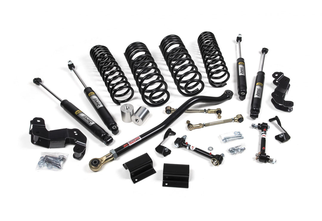 2020-2023 Jeep Gladiator JT 4WD 3-3.5 Inch J-Kontrol Suspension Lift Kit 1.5-2 Inch Rear w/ J-Spec Shocks JSPEC JSPEC176K