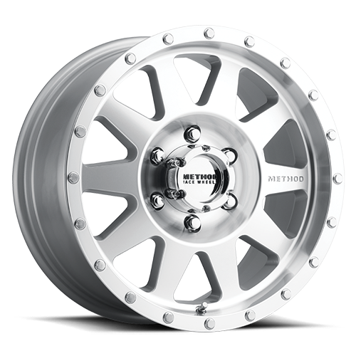 Aluminum Wheels 20x9 The Standard MR301 Bolt Pattern 6 On 139.7 Offset 18 Lip Size 1.85 Machined SL Clear Coat Method MR30129060318