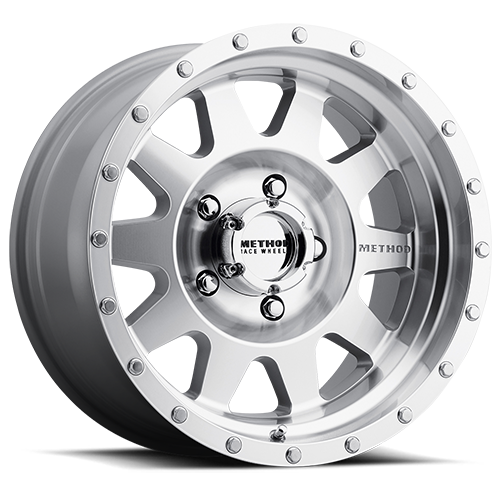 Aluminum Wheels 15x7 The Standard MR301 Bolt Pattern 5 On 114.3 Offset -6 Lip Size 2.36 Machined SL Clear Coat Method MR30157012306N