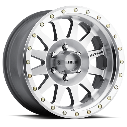 Aluminum Wheels 20x10 Double Standard MR304 Bolt Pattern 6 On 135 Offset -18 Lip Size 3.9 Machined SL Clear Coat Method MR30421016318N