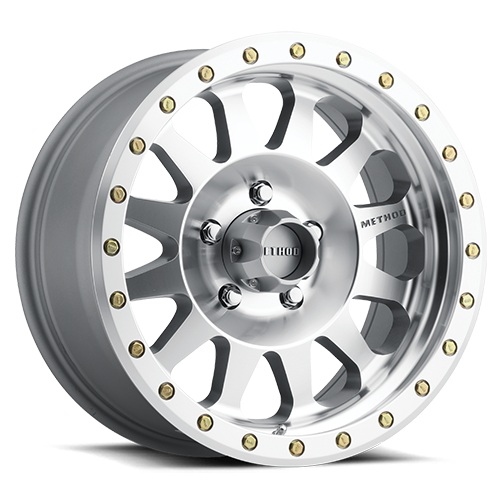 Aluminum Wheels 20x10 Double Standard MR304 Bolt Pattern 5 On 127 Offset -18 Lip Size 3.9 Machined SL Clear Coat Method MR30421050318N