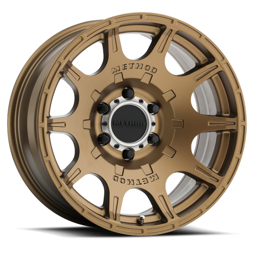 Aluminum Wheels 17x8.5 Roost MR308 Bolt Pattern 6 On 139.7 Offset 0 Method Bronze BRZ Method MR30878560900