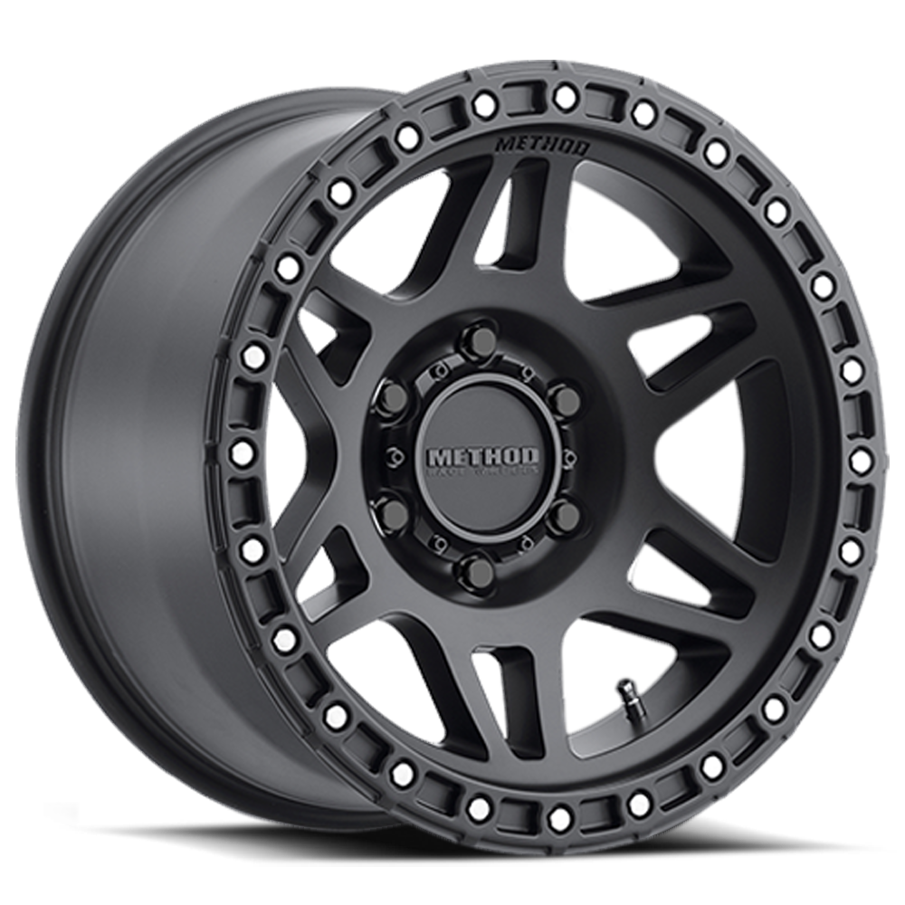 Aluminum Wheels 17x8.5 MR312 Bolt Pattern 6 On 135 Offset 0 Lip Size 0.98 Matte Black MB Method MR31278516500