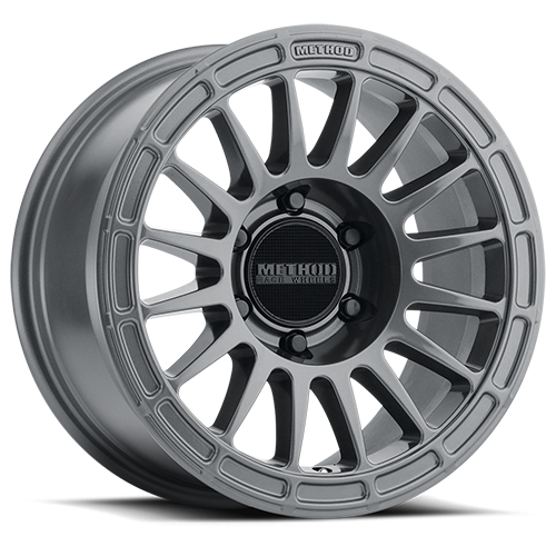 Aluminum Wheels 17x7.5 MR314 Bolt Pattern 6 On 139.7 Offset 25 Lip Size 0 Gloss Titanium GY Method MR31477560825