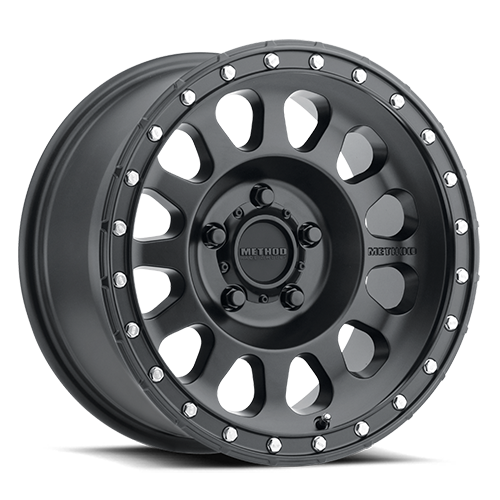 Aluminum Wheels 20x10 MR315 Bolt Pattern 5 On 127 Offset -18 Lip Size 3.27 Matte Black MB Method MR31521050518N