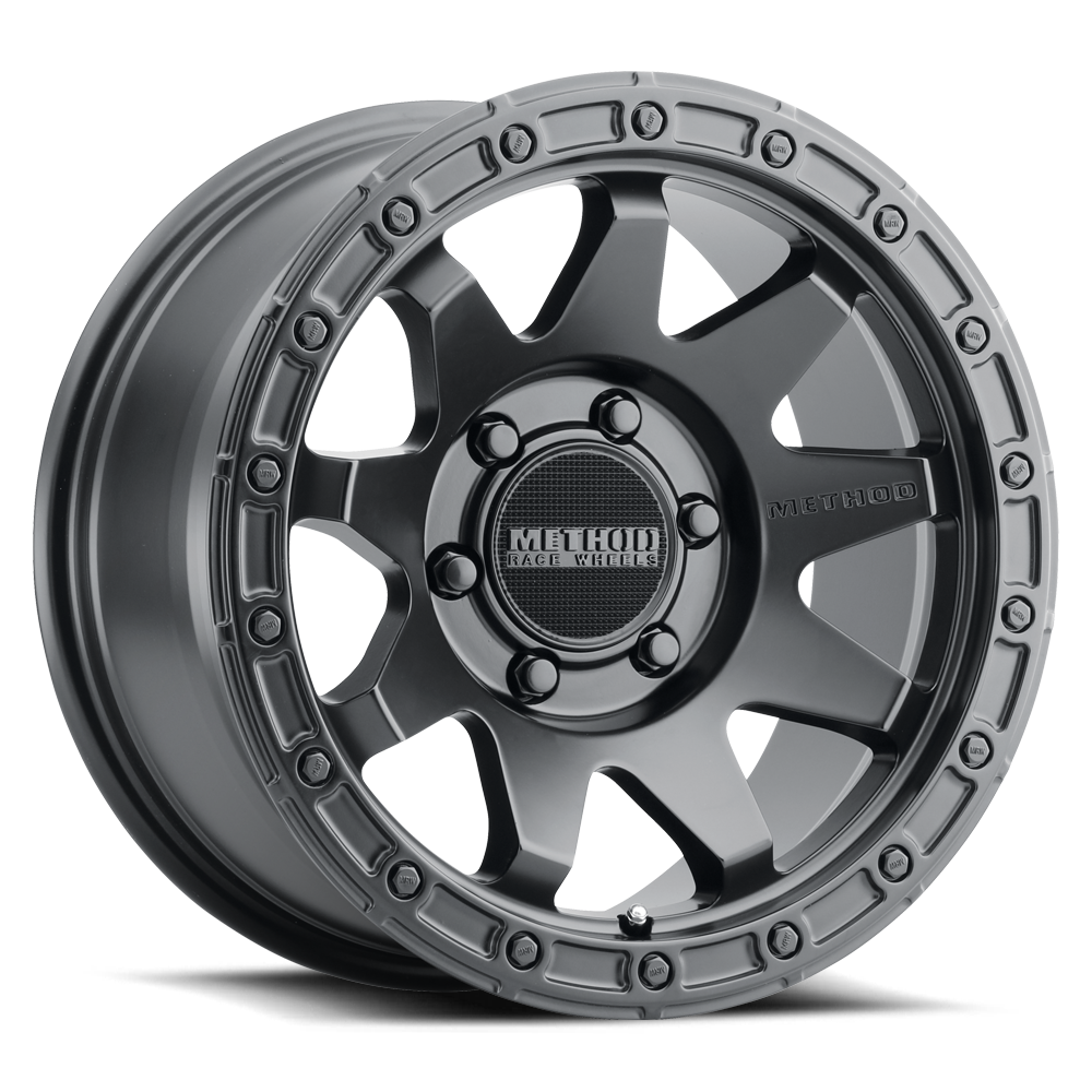 Aluminum Wheels 20x9 MR317 Bolt Pattern 5 On 150 Offset 18 Lip Size 0.83 Matte Black MB Method MR31729058518