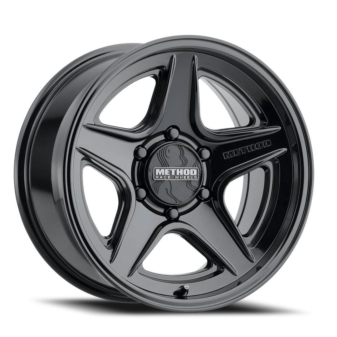 Aluminum Wheels 20x9 MR319 Bolt Pattern 6 On 135 Offset 18 Lip Size 1.06 Gloss Black GB Method MR319290161318