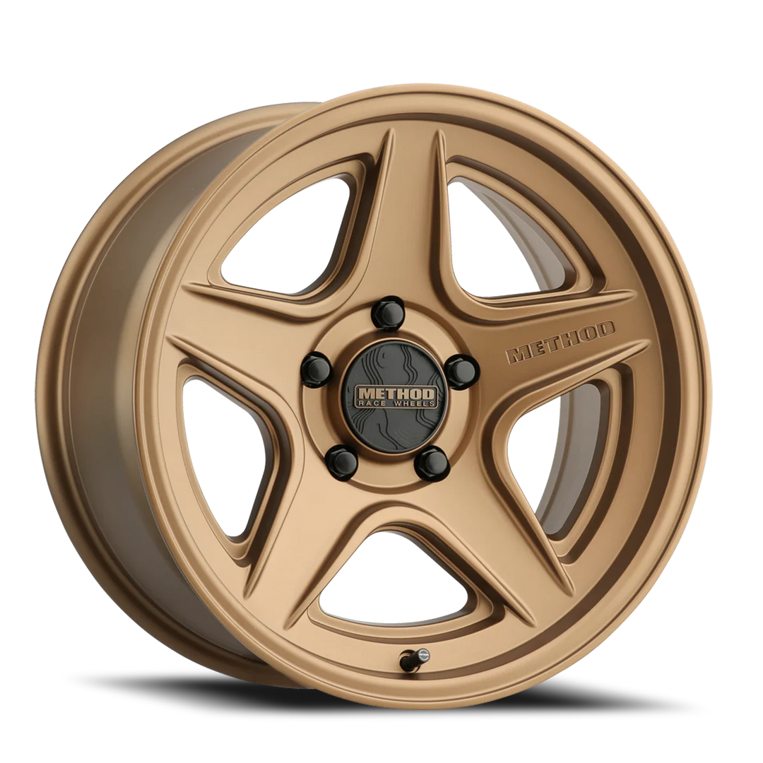 Aluminum Wheels 20x9 MR319 Bolt Pattern 5 On 139.7 Offset 18 Lip Size 1.06 Method Bronze BZ Method MR31929055918