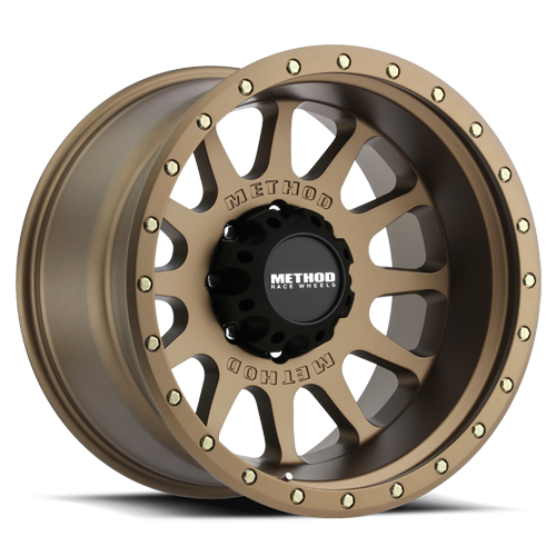 Aluminum Wheels 20x10 NV MR605 Bolt Pattern 8 On 165.1 Offset -24 Method Bronze BRZ Method MR60521080924N