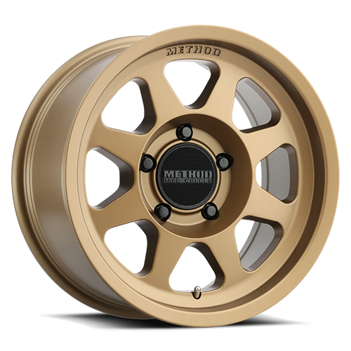 Aluminum Wheels 15x7 Bead Grip MR701 Bolt Pattern 5 On 100 Offset 15 Lip Size 0.91 Method Bronze BRZ Method MR70157051915