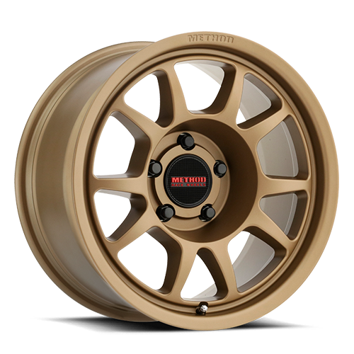 Aluminum Wheels 15x7 Bead Grip MR702 Bolt Pattern 5 On 100 Offset 15 Lip Size 1.18 Method Bronze BRZ Method MR70257051915