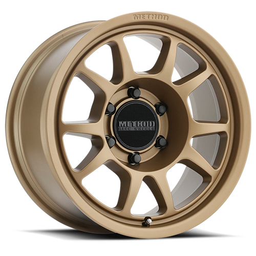 Aluminum Wheels 16x8 Bead Grip MR702 Bolt Pattern 6 On 120 Offset 0 Lip Size 1.18 Method Bronze BRZ Method MR70268062900