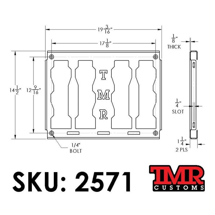 TMR Milwaukee Packout Double Mount - Universal