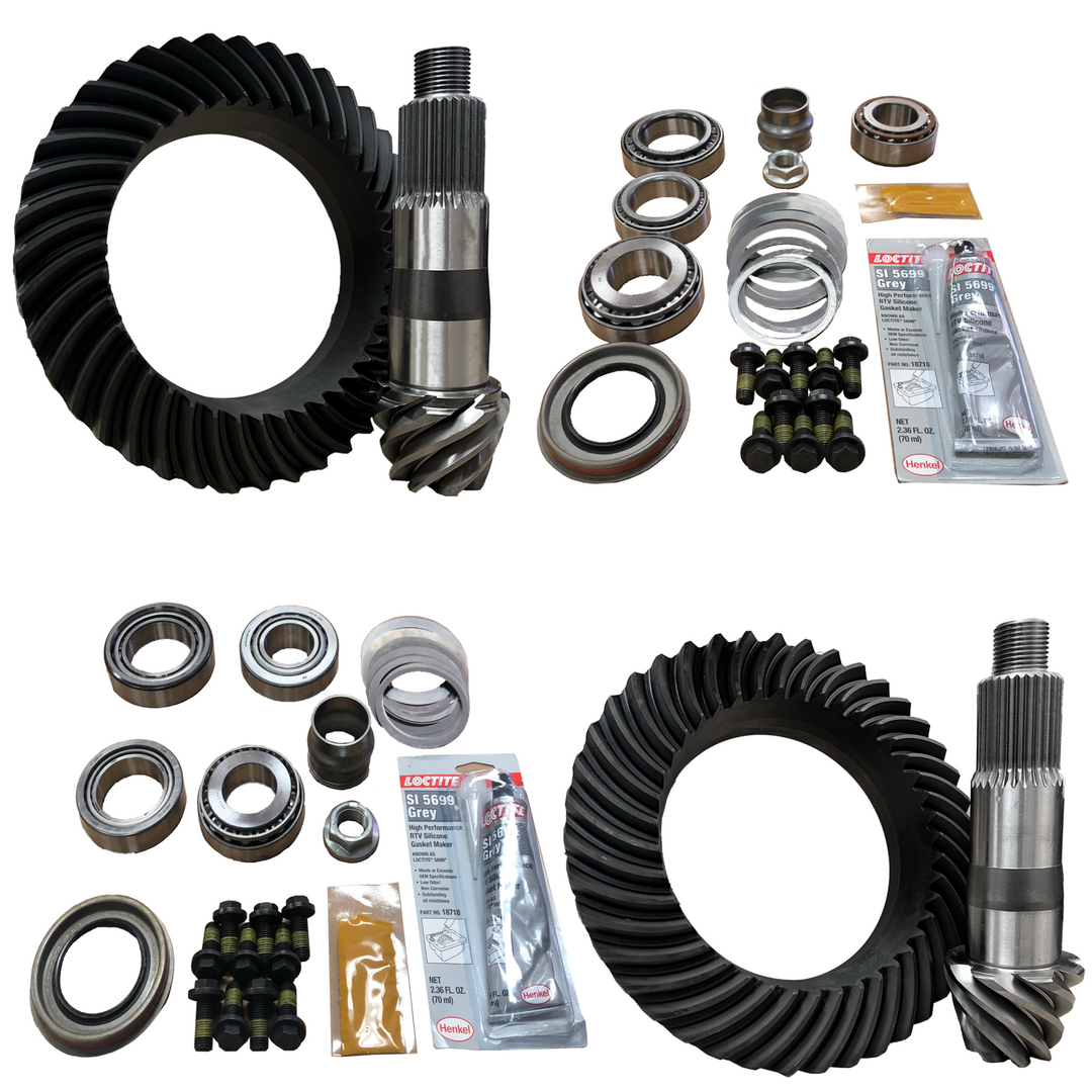 Jeep Wrangler JL Rubicon and Gladiator Dana 44 4.56 Ratio 2-Cut Gear Package Revolution Gear REV-JL-220/210-456DC