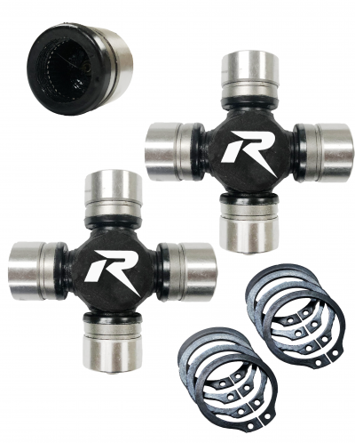 Heavy Duty Chromoly 1350 Series U-Joint Pair Revolution Gear REV-JOINT-1350HD-Pair