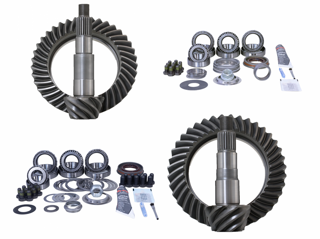 Jeep Wrangler JK Rubicon 4.10 Ratio Timken Bearing Gear Package Revolution Gear Rev-JK-RUB-410