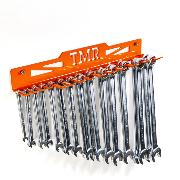 TMR 14 Piece Wrench Organizer Rack