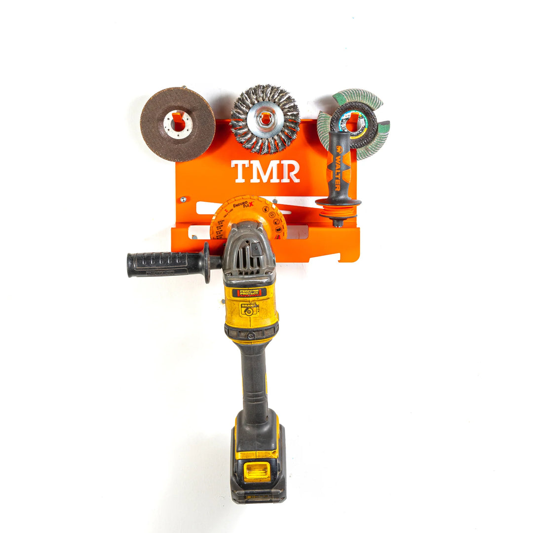 TMR Angle Grinder & Abrasive Organizer - SINGLE