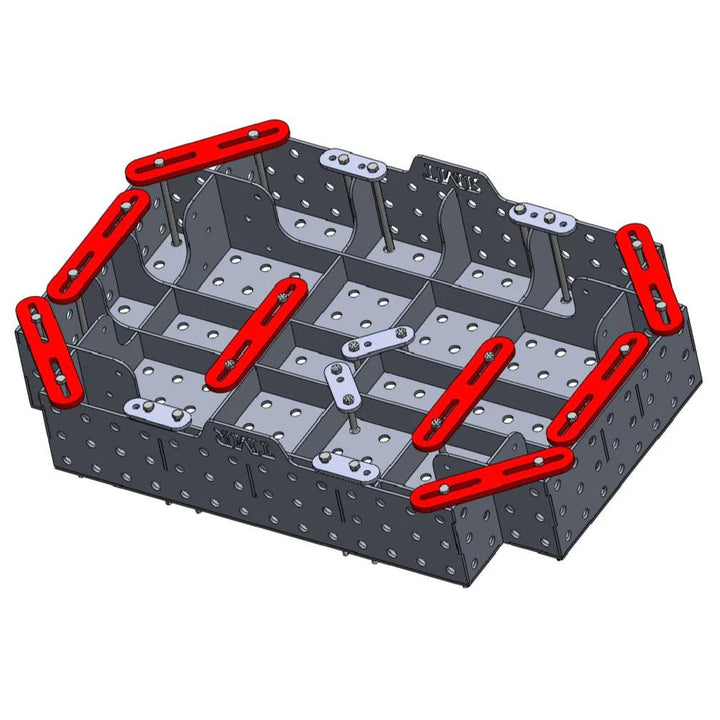 TMR Large Welding & Fixture Table Assembly Tie-Down