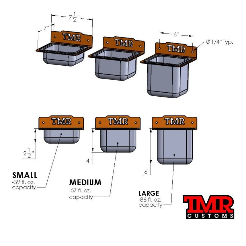 TMR Water Bucket & Holder