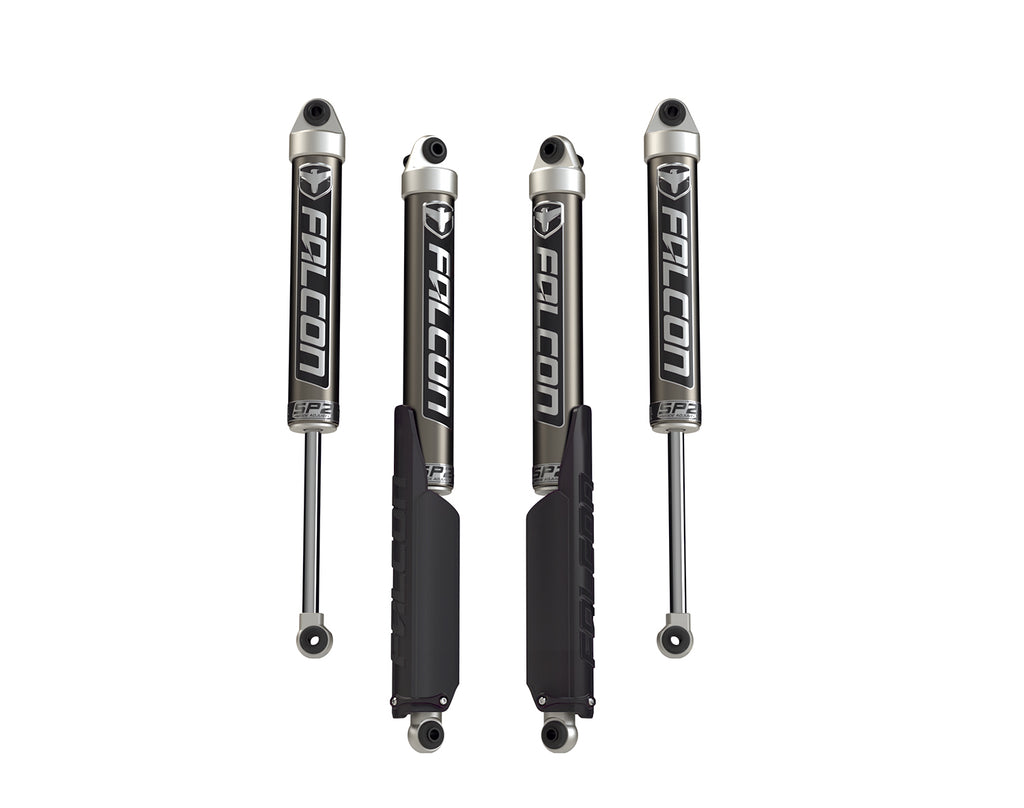 Jeep JL Monotube Shocks Falcon SP2 2.1 0-1.5 Inch Lift All 4 For 10-Pres Wrangler JL 2 Door TeraFlex 10-02-21-400-000