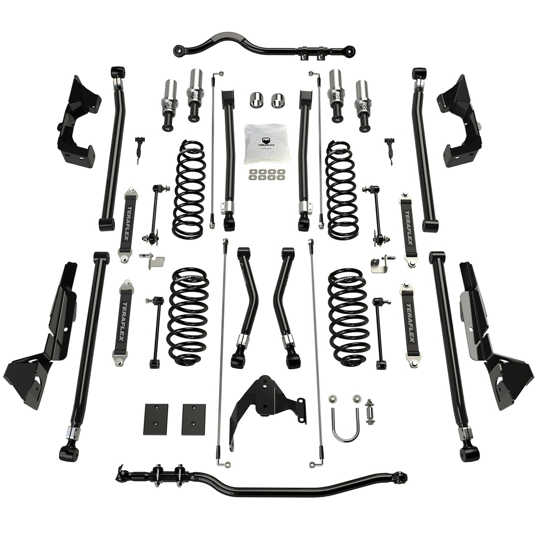 Jeep JK 2 Door 4 Inch Prerunner Long Flexarm Suspension System 07-18 Wrangler JK TeraFlex 1145042