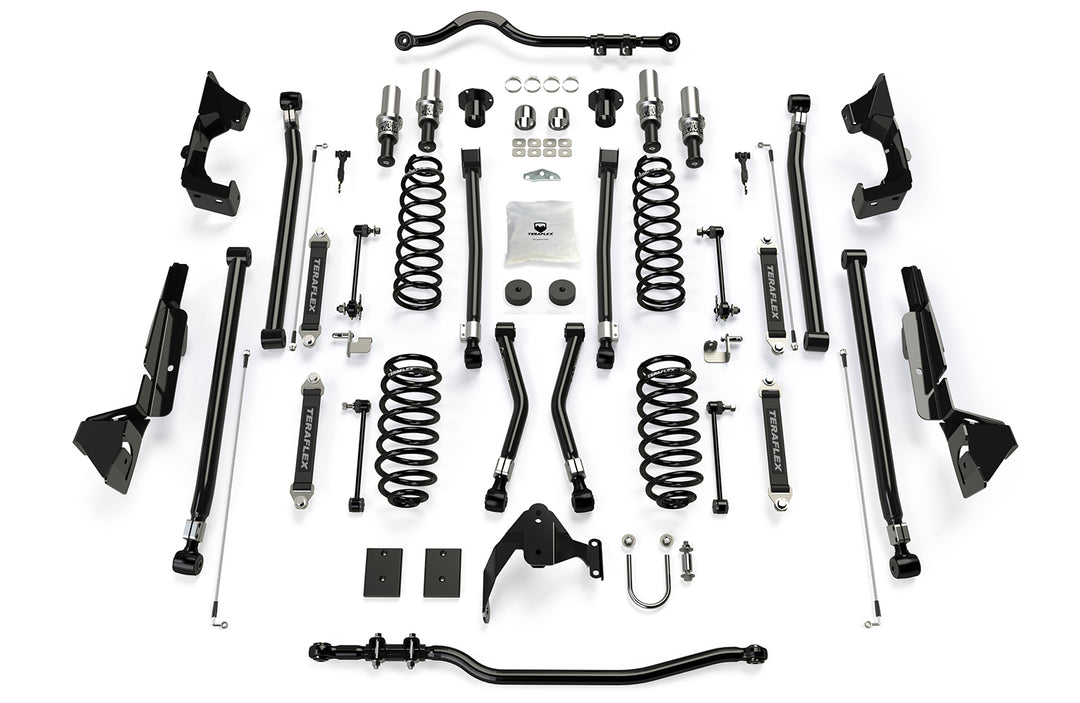 Jeep JK 4 Door 4 Inch Prerunner Long Flexarm Suspension System 07-18 Wrangler JK TeraFlex 1145044