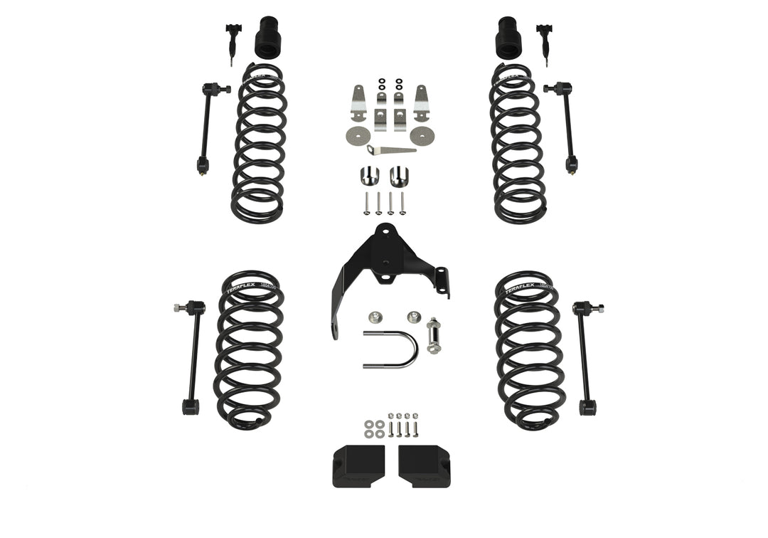 Jeep JK 2 Door Base 3 Inch Lift Kit No Shocks 07-18 Wrangler JK TeraFlex 1151202