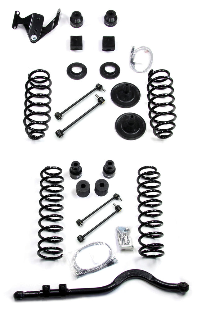 Jeep JKU 4 Door 4 Inch Lift Kit w/ Track Bar No Shocks 07-18 Wrangler JKU TeraFlex 1151400