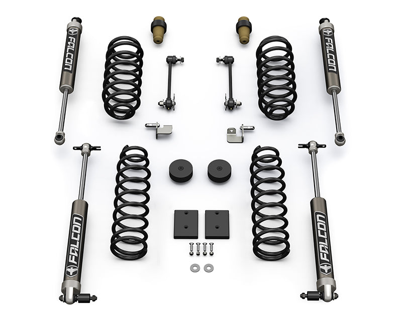 Jeep JK 2 Door 1.5 Inch Sport ST1 Suspension System w/ Falcon 2.1 Shocks 07-18 Wrangler JK TeraFlex 1211021