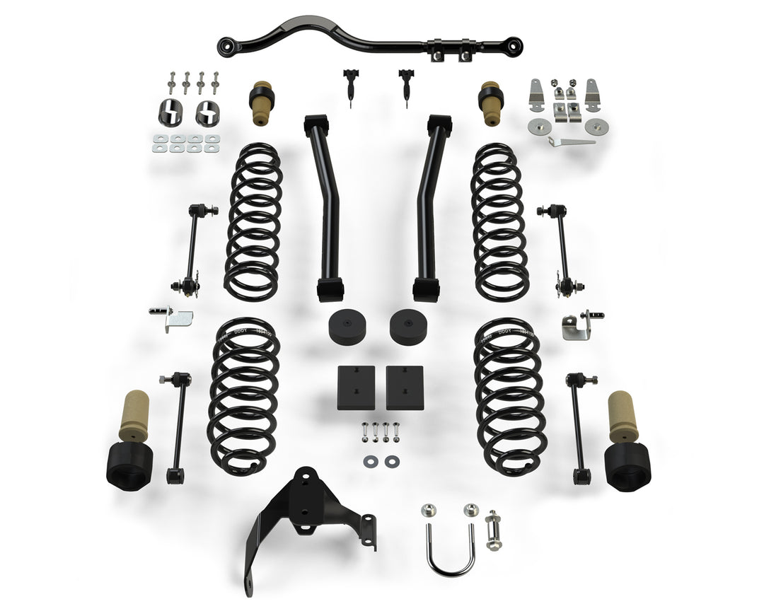 Jeep JK 2 Door 2.5 Inch Sport ST2 Suspension System No Shocks 07-18 Wrangler JK TeraFlex 1212000