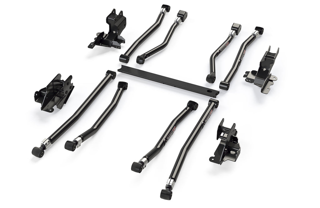 Jeep JL Long Control Arm Alpine IR and Bracket Kit 8-Arm Adjustable 3-6 Inch Lift For 10-Pres Wrangler JL 4 Door TeraFlex 1310510