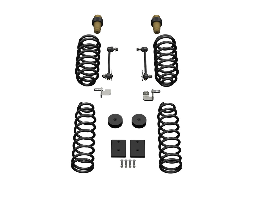 Jeep JKU 4 Door 1.5 Inch Sport ST1 Suspension System No Shocks 07-18 Wrangler JKU TeraFlex 1311000