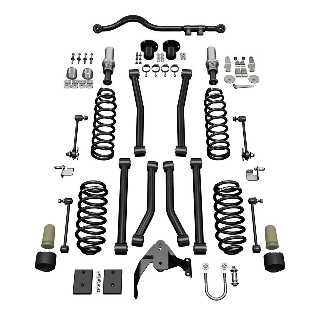 Jeep JKU 4 Door 3 Inch Sport ST3 Suspension System No Shocks 07-18 Wrangler JKU TeraFlex 1313000