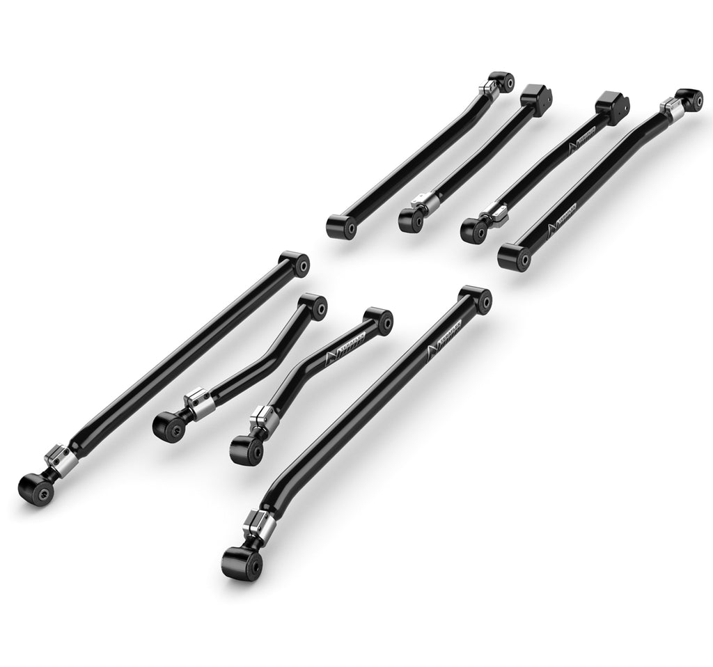 Jeep JK/JKU 8-Arm Adjustable Alpine Long Flexarm Kit 3-6 Inch Lift Flexarms Only 07-18 Wrangler JK/JKU TeraFlex 1315000