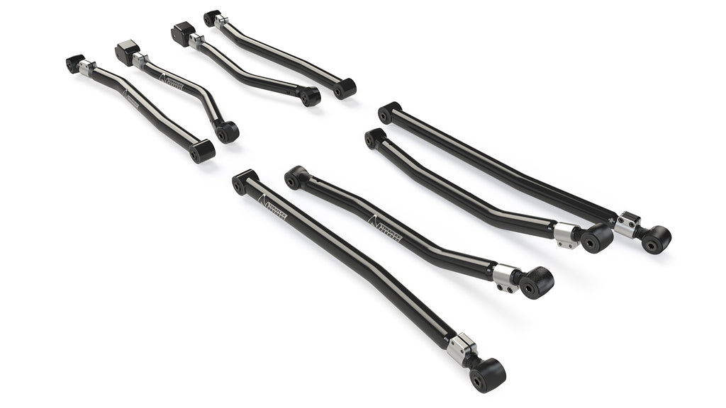 Jeep JL Long Control Arm Alpine Kit 8-Arm Adjustable 3-6 Inch Lift Arms Only For 10-Pres Wrangler JL TeraFlex 1316005