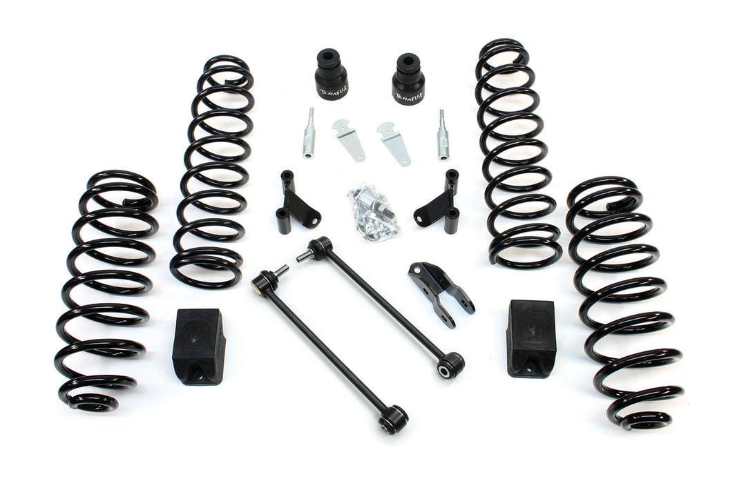 Jeep JKU 4 Door 2.5 Inch Lift Kit w/ Shock Extensions 07-18 Wrangler JKU TeraFlex 1352000