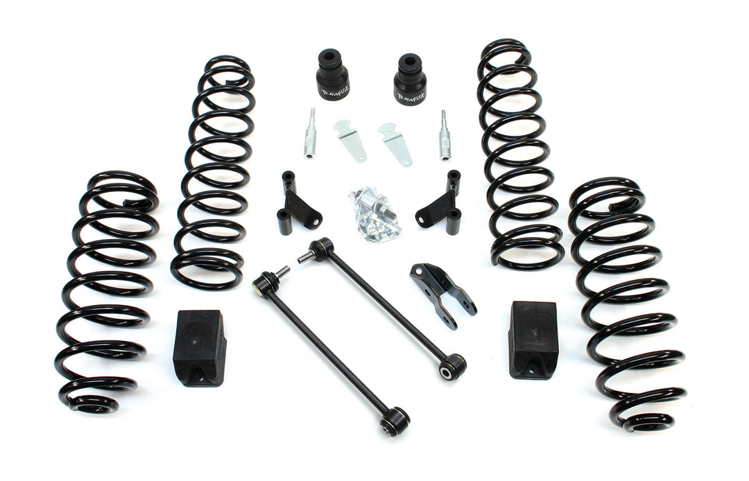 Jeep JK 2 Door 2.5 Inch Lift Kit w/ Shock Extensions 07-18 Wrangler JK TeraFlex 1352002