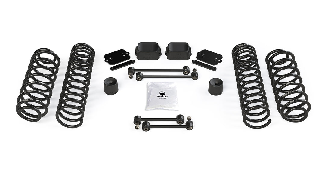 Jeep JL Coil Spring Base 2.5 Inch Lift Kit No Shock Absorbers For 10-Pres Wrangler JL 4 Door TeraFlex 1354200